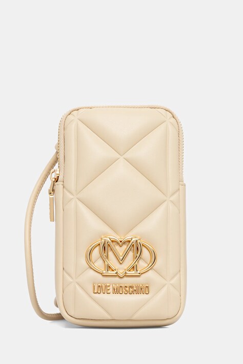 Love Moschino pokrowiec na telefon kolor beżowy JC5645PP1OLC0129