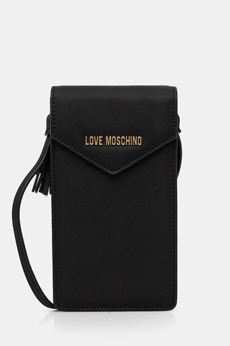 Love Moschino pokrowiec na telefon kolor czarny JC5687PP1OKD0000