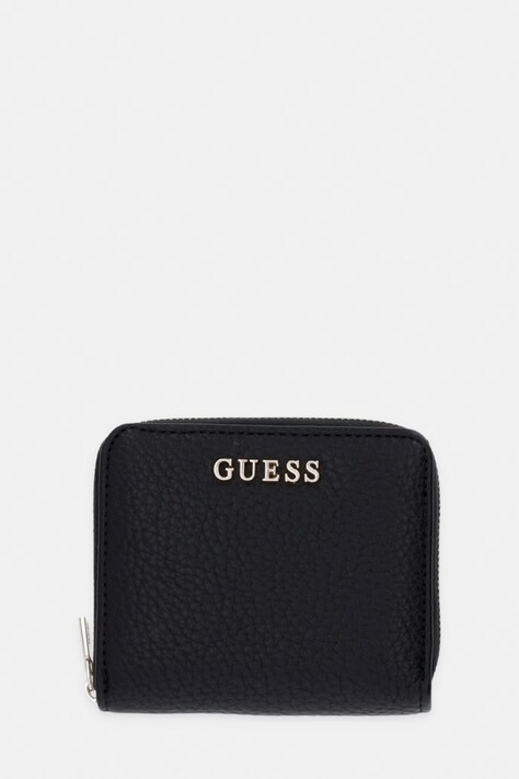 Guess Портфейл дамски от имитация на кожа JESSA черен SWBG83 62137