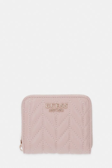 Guess Πορτοφόλι Γυναικείο από απομίμηση δέρματος CHERYL ροζ SWTQ97 20137