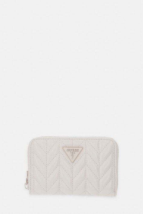 Guess portfel damski z imitacji skóry CHERYL beżowy SWTQ97 20140