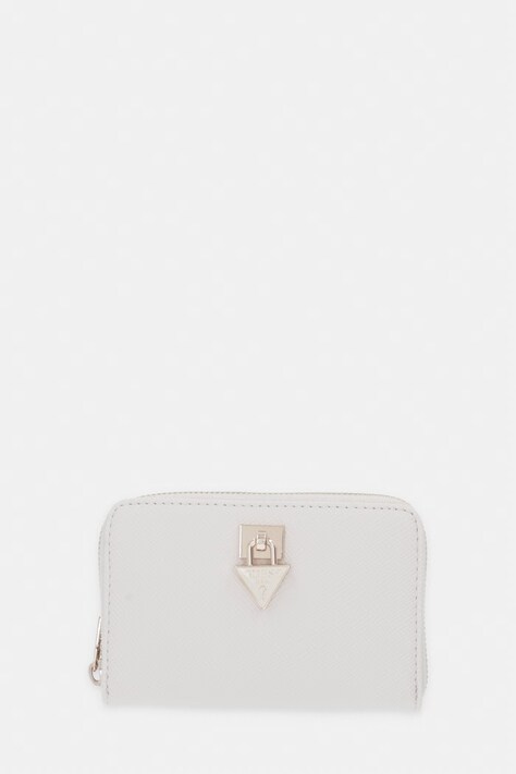 Guess peňaženka dámska z imitácie kože PATSIE biela SWZG99 19140