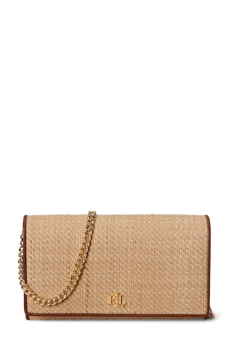 Lauren Ralph Lauren portfel damski brązowy 432P10517