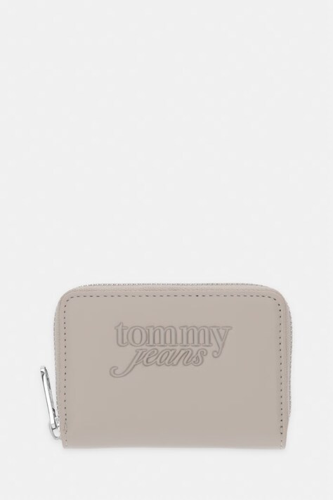 Tommy Jeans portfel damski beżowy AW0AW18445