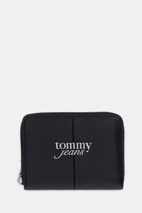 Tommy Jeans portfel damski czarny AW0AW18446