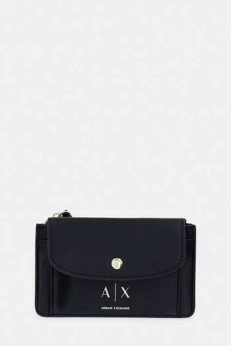 Armani Exchange portfel damski kolor czarny XW002606 AF19902