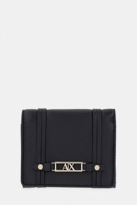 Armani Exchange дамски портфейл от имитация на кожа черен XW002613 AF15632