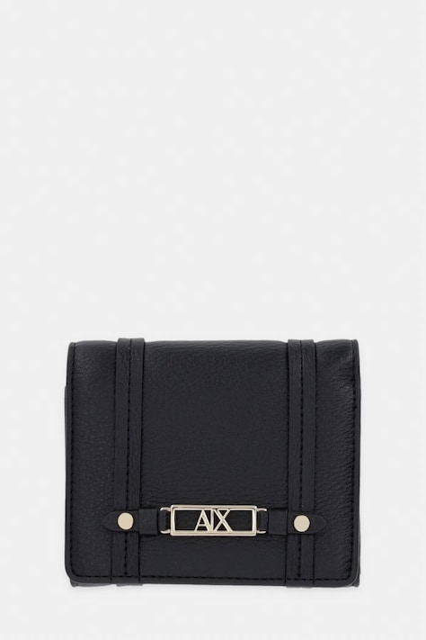 Armani Exchange дамски портфейл от имитация на кожа черен XW002613 AF15632