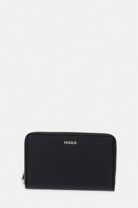 HUGO гаманець жіночий зі штучної шкіри Orin_Wallet Zip Ar. чорний 50563023
