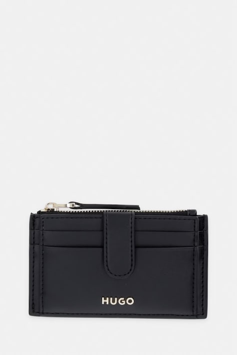 HUGO portafoglio da donna Syndra_Card Holder nero 50563032