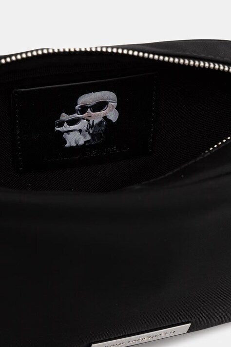 Karl Lagerfeld косметичка жіноча IKON — SS26-PFD0BC, чорний — фото 5