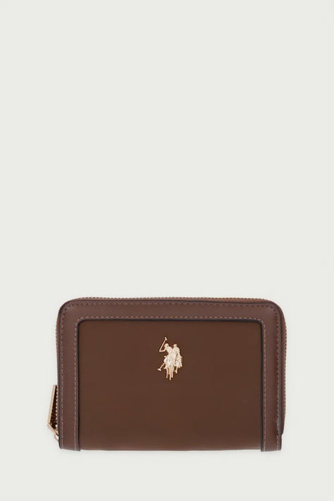 U.S. Polo Assn. Portfel damski HOUSTON brązowy WEUHU6385WZC