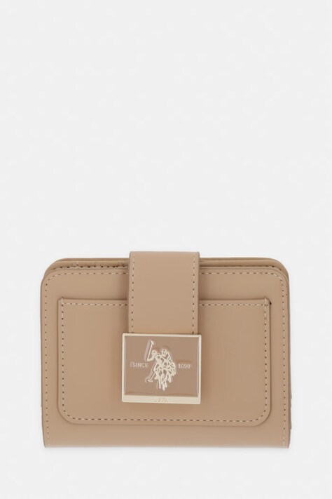 U.S. Polo Assn. portfel damski MARGARET beżowy WEUMF9048WVP