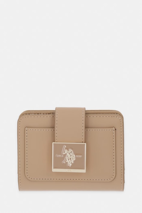 U.S. Polo Assn. portfel damski MARGARET beżowy WEUMF9048WVP
