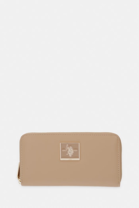 U.S. Polo Assn. portfel damski MARGARET beżowy WEUMF9049WVP