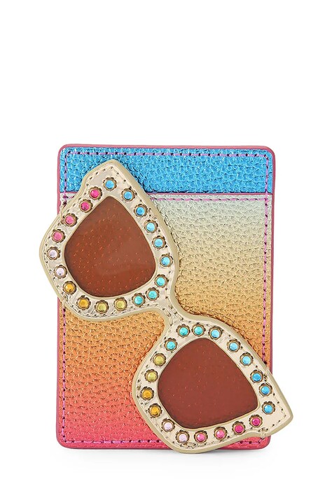 Kurt Geiger London etui na karty damskie skórzane multicolor 5605899019