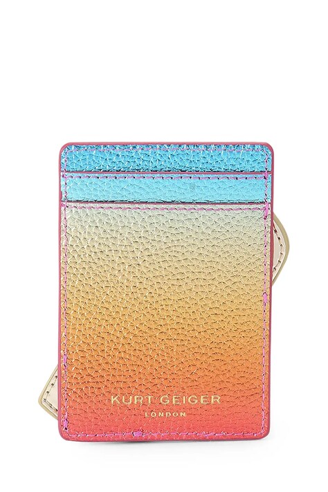 Kurt Geiger London жіночий шкіряний чохол для карток — SS26-PFD0C1, барвистий — фото 3