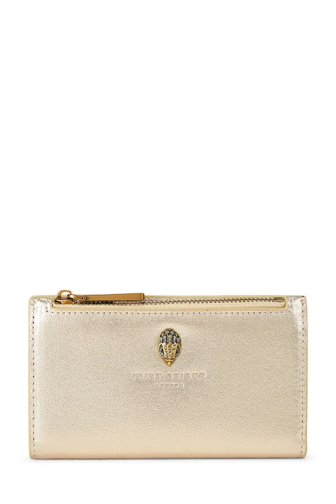 Kurt Geiger London portfel męski skórzany Shoreditch złoty 5053861109