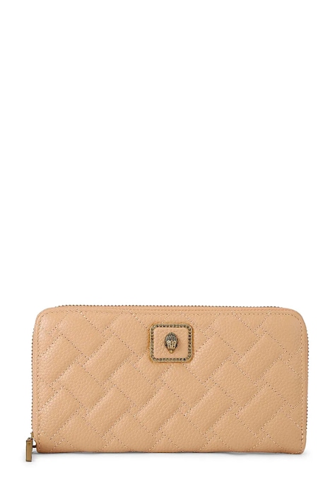 Kurt Geiger London portfel damski skórzany Pimlico zielony 5379848109