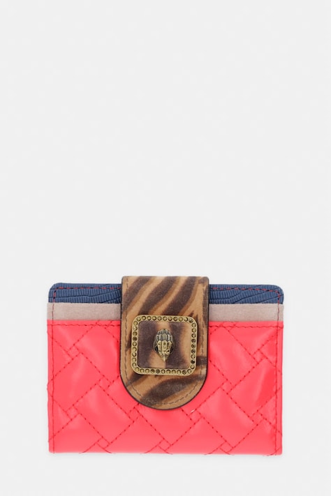 Kurt Geiger London etui na karty damskie skórzane Pimlico czerwone 5371236019