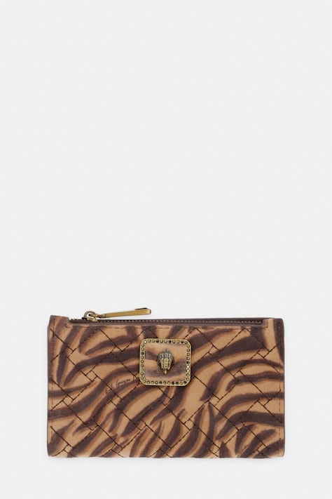 Kurt Geiger London portfel RFID damski zamszowy Pimlico brązowy 5375036209