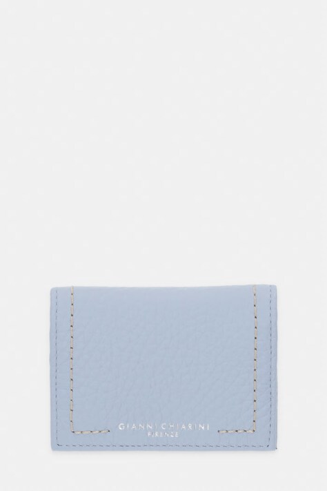 Gianni Chiarini etui na karty damskie skórzane niebieskie PF 5039 TKL