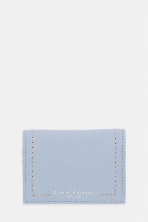 Gianni Chiarini etui na karty damskie skórzane niebieskie PF 5039 TKL
