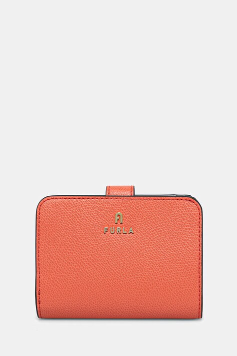 Furla portfel damski skórzany Camelia pomarańczowy WP00315 ARE000 4506S