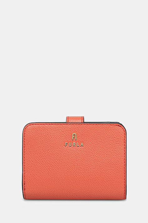 Furla portfel damski skórzany Camelia pomarańczowy WP00315 ARE000 4506S