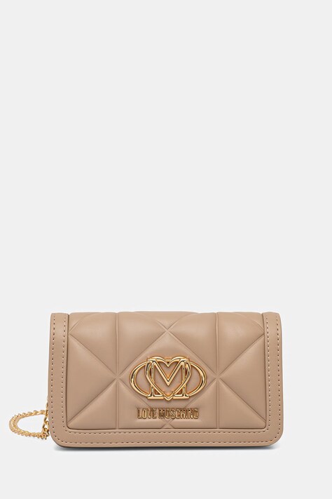 Love Moschino portfel damski beżowy JC5640PP0OLC0209