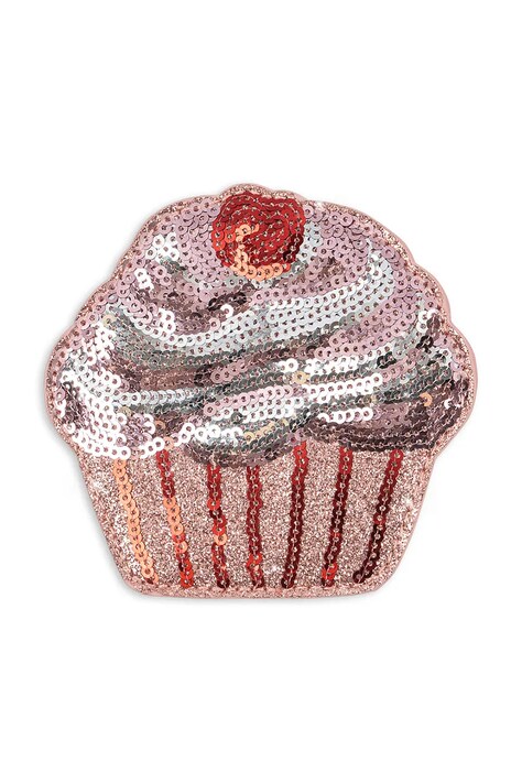 Konges Sløjd portfel dziecięcy CUPCAKE WALLET dziewczęcy kolor różowy KS104754