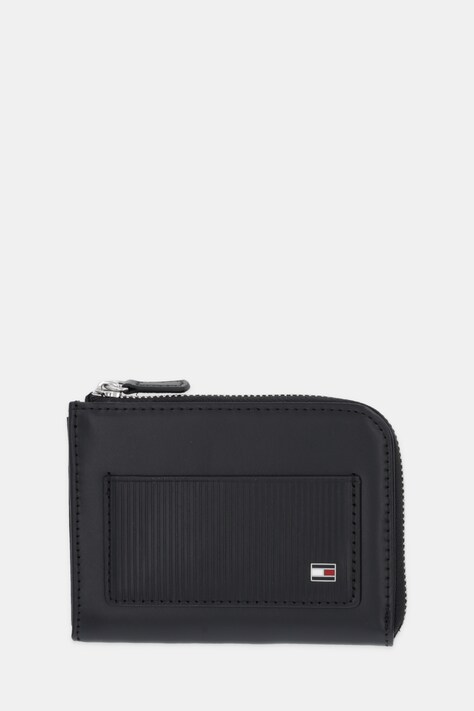 Tommy Hilfiger portfel skórzany męski kolor czarny AM0AM13960