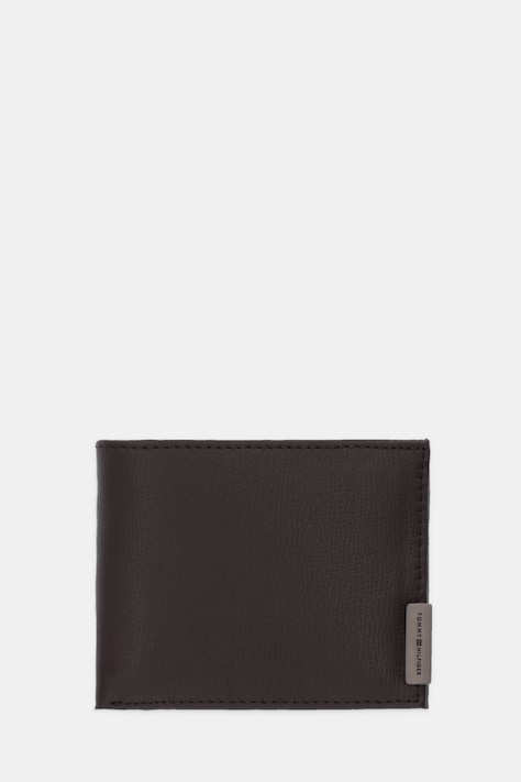 Tommy Hilfiger portfel skórzany męski kolor brązowy AM0AM13963