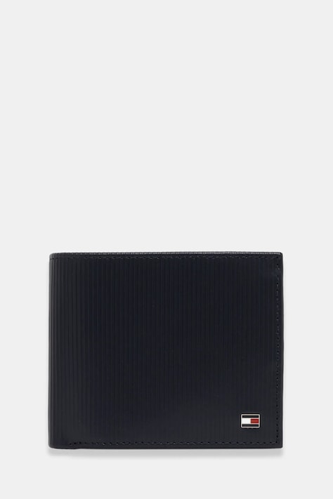 Tommy Hilfiger portfel skórzany męski kolor czarny AM0AM13978