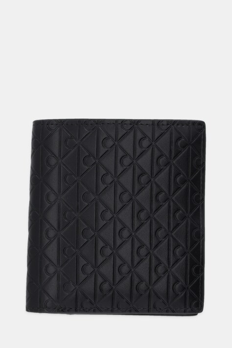 Calvin Klein portfel skórzany męski kolor czarny LV04D1127G
