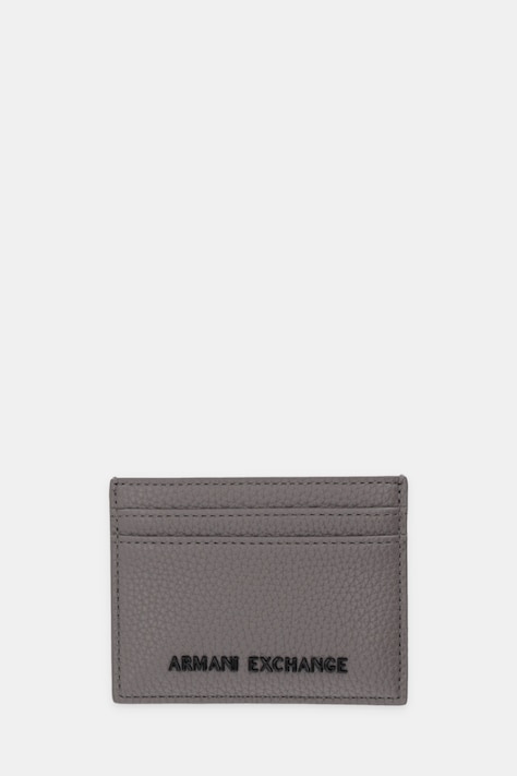Puzdro na karty Armani Exchange šedá farba, XM000169 AF19929