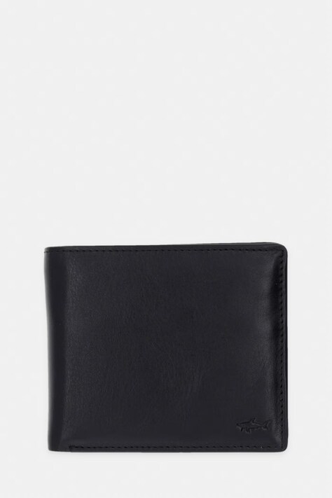 Paul&Shark portfel skórzany męski kolor czarny 14318114