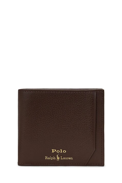 Polo Ralph Lauren Portfel męski skórzany brązowy 405963225