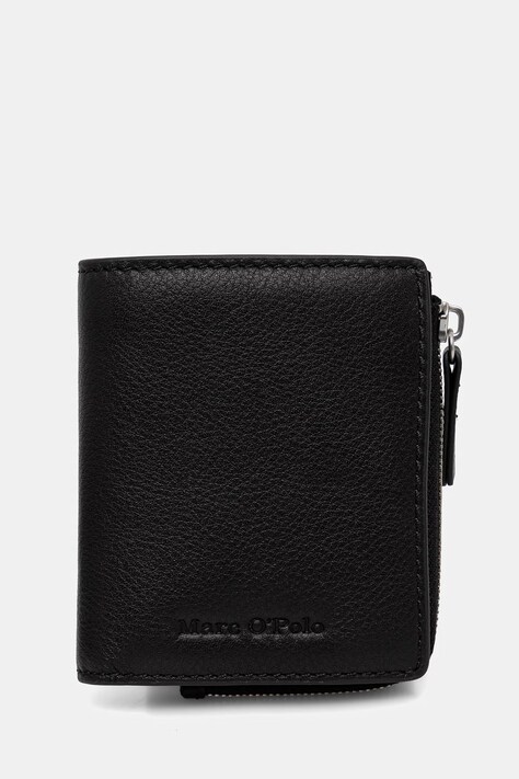 Marc O'Polo portfel męski skórzany czarny 5000010900