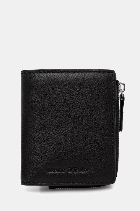 Marc O'Polo portfel męski skórzany czarny 5000010900