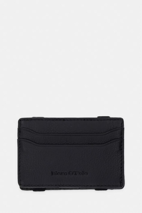 Marc O'Polo etui na karty męskie skórzane czarne 5000011677