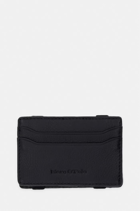 Marc O'Polo etui na karty męskie skórzane czarne 5000011677