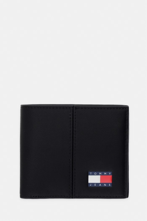 Tommy Jeans portfel męski czarny AM0AM14282
