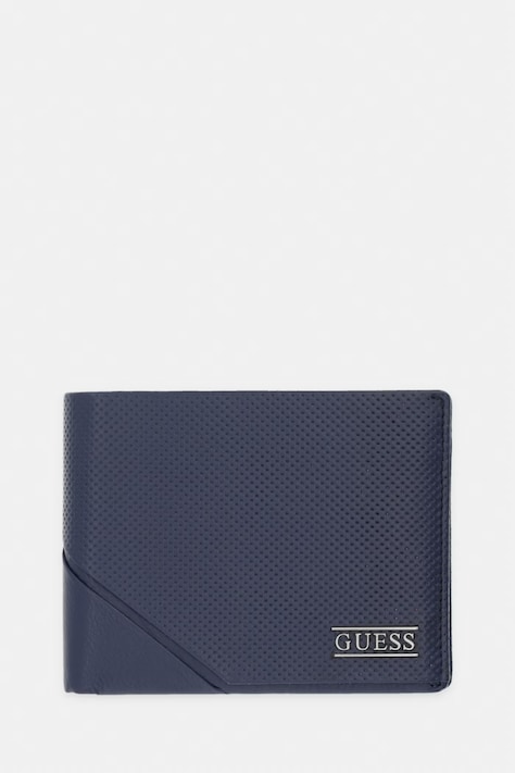 Guess peňaženka pánska kožená BOSTON čierna SMBOSP LEA20