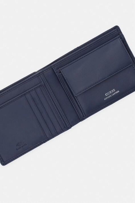 Guess Peněženka pánská kožená BOSTON černá SMBOSP LEA20