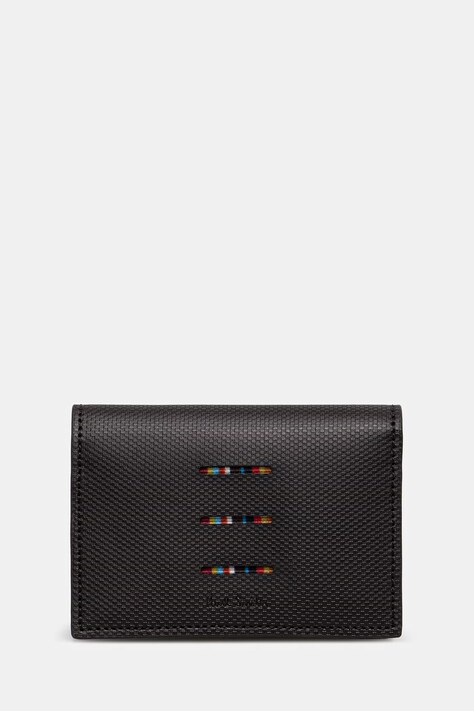 Шкіряний гаманець Paul Smith FOLD OVER CARD HOLDER колір коричневий M1A.6758.USITRI