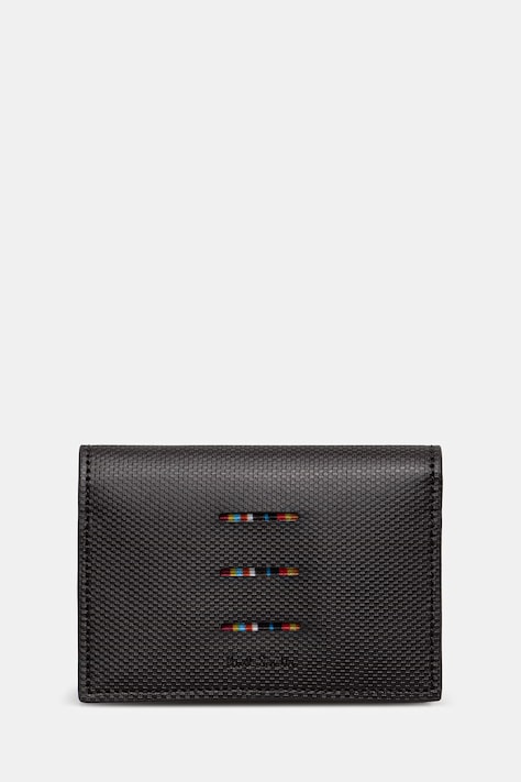 Шкіряний гаманець Paul Smith FOLD OVER CARD HOLDER колір коричневий M1A.6758.USITRI