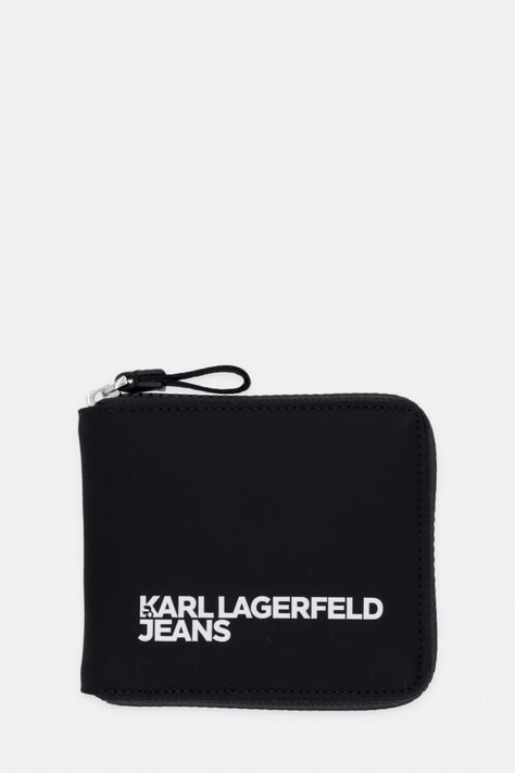 Karl Lagerfeld Jeans portfel męski czarny B2M32046