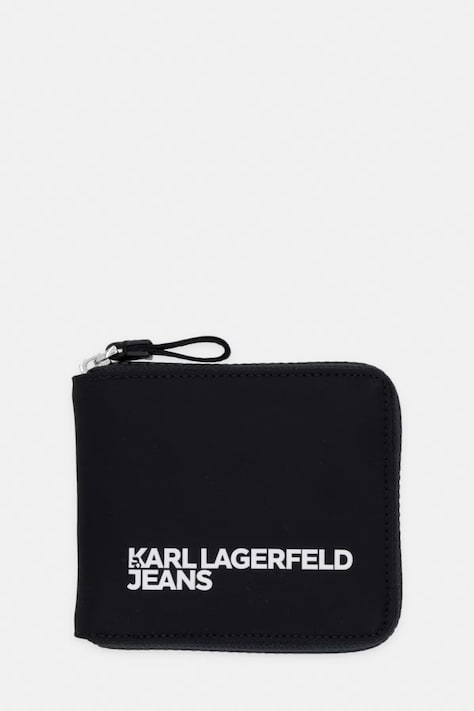 Karl Lagerfeld Jeans portfel męski czarny B2M32046