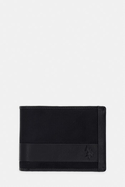 U.S. Polo Assn. portfel MALLET męski kolor czarny WEUMW2626MH9